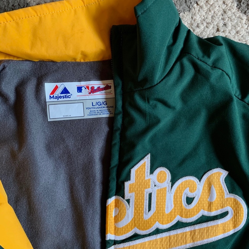 Youth Oakland Athletics Jacket